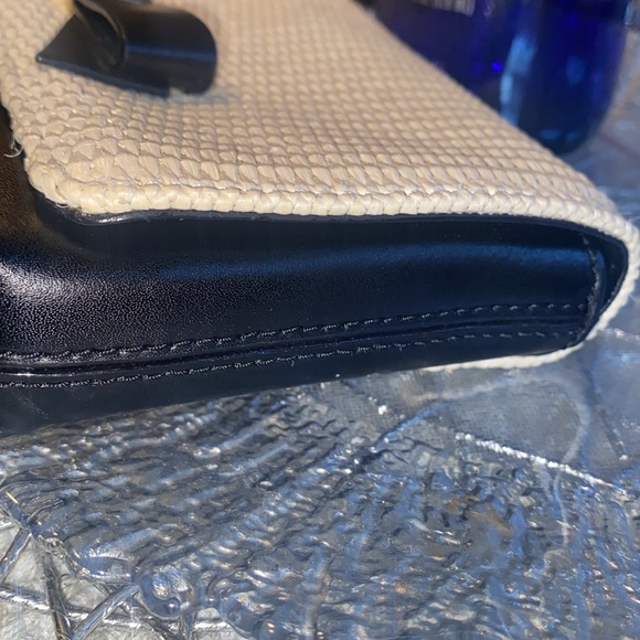 KATE SPADE Montford Park Straw Keira Clutch - Picture 7 of 13